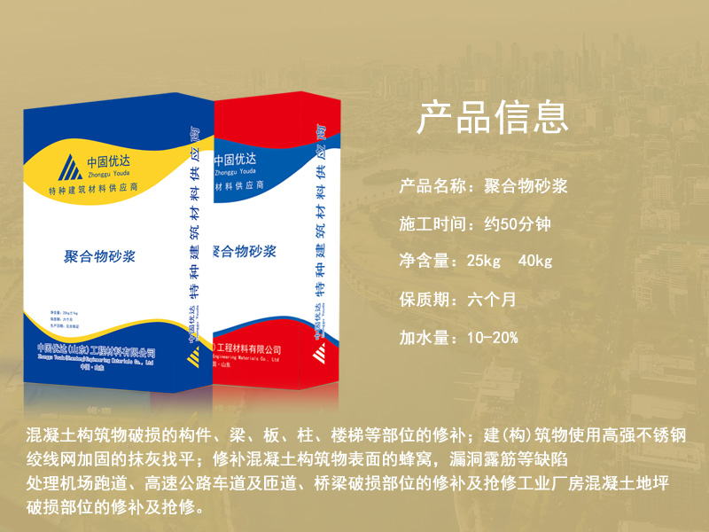 上海聚合物砂漿廠家